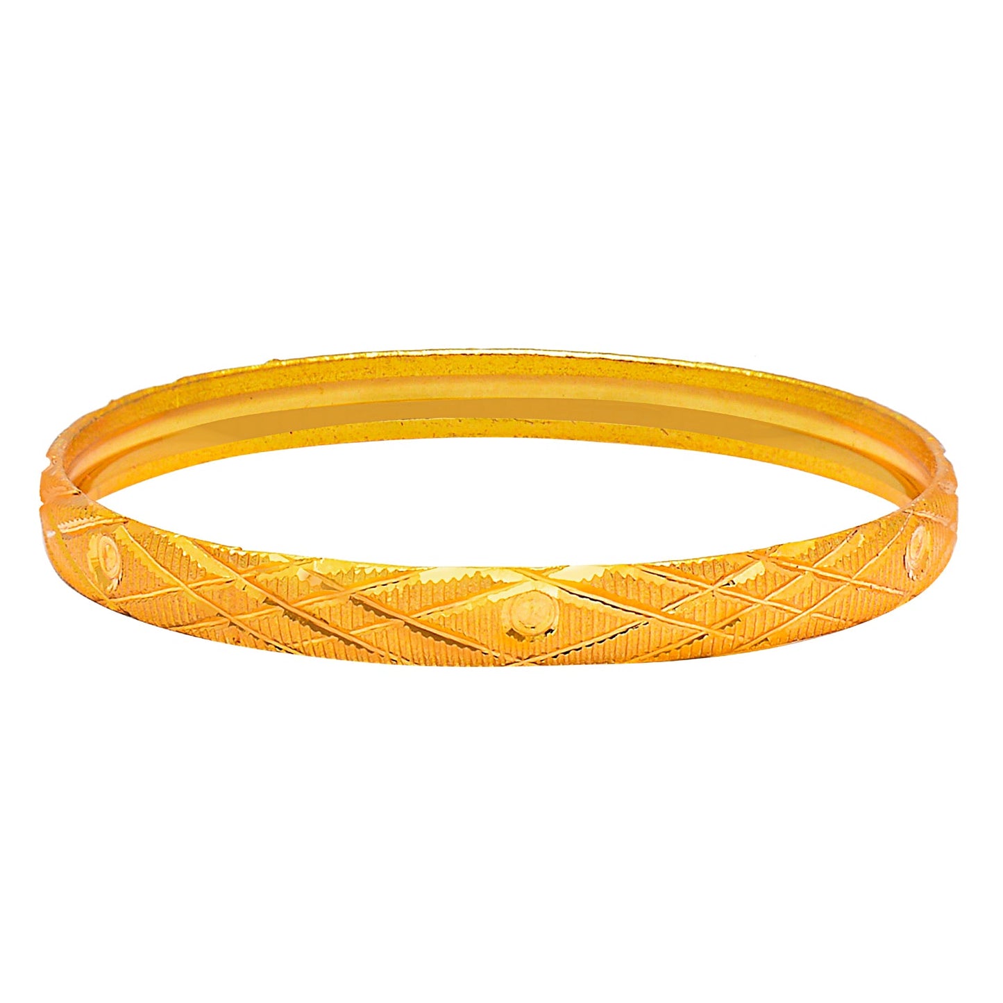 Shining Jewel Fashion Gold Plated Traditional Designer Bangles for Women (Pack of 4) SJ_3416