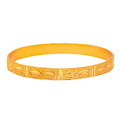 Fashion Gold Plated Traditional Designer Bangles for Women (Pack of 4) SJ_3418