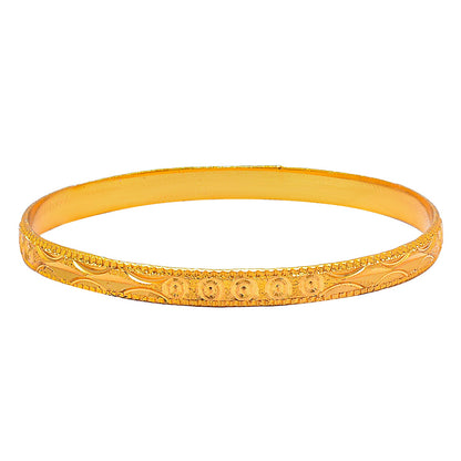Shining Jewel Fashion Gold Plated Traditional Designer Bangles for Women (Pack of 4) SJ_3420