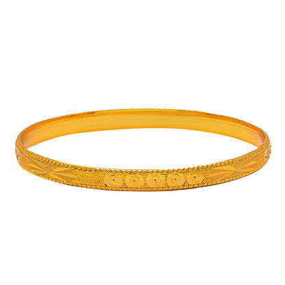 Fashion Gold Plated Traditional Designer Bangles for Women (Pack of 4) SJ_3421