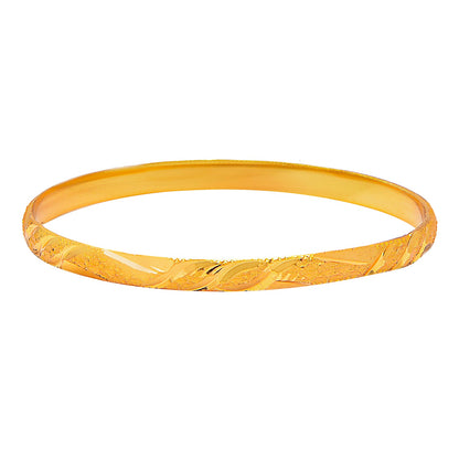 Fashion Gold Plated Traditional Designer Bangles for Women (Pack of 4) SJ_3422