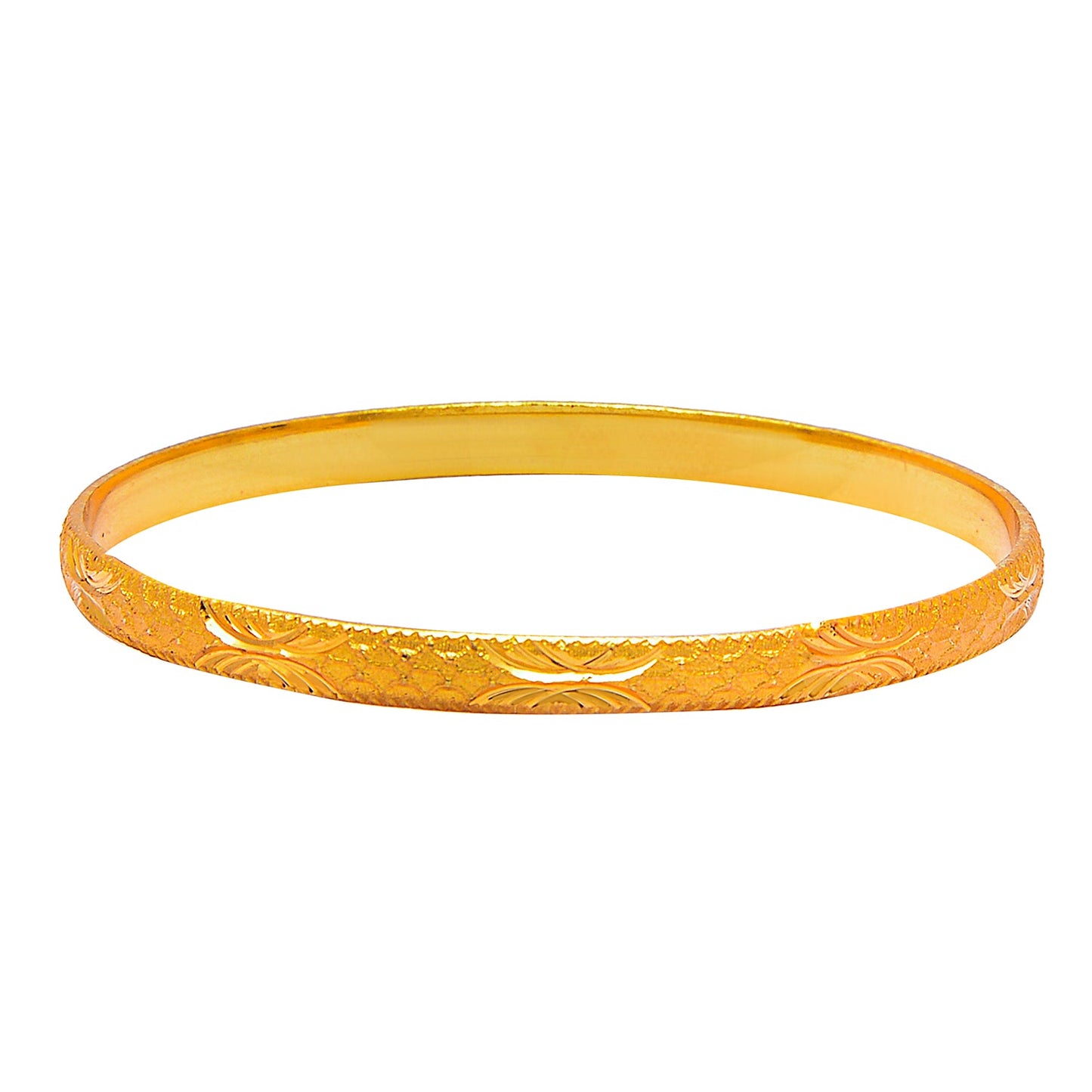 Fashion Gold Plated Traditional Designer Bangles for Women (Pack of 4) SJ_3424