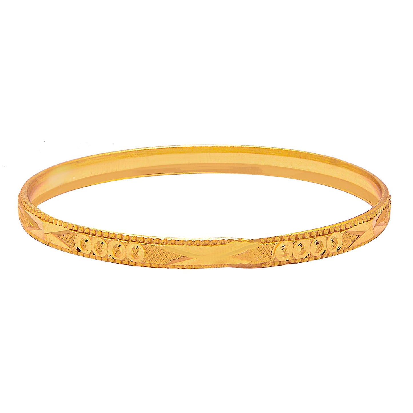 Shining Jewel Fashion Gold Plated Traditional Designer Bangles for Women (Pack of 4) SJ_3426