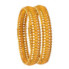 Shining Jewel Fashion Gold Plated Traditional Designer Bangles for Women (Pack of 2) SJ_3430