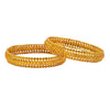 Fashion Gold Plated Traditional Designer Bangles for Women (Pack of 2) SJ_3430