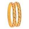 Shining Jewel Fashion Gold Plated Traditional Designer Bangles for Women (Pack of 2) SJ_3434