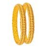 Shining Jewel Fashion Gold Plated Traditional Designer Bangles for Women (Pack of 2) SJ_3435