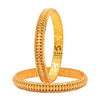 Fashion Gold Plated Traditional Designer Bangles for Women (Pack of 2) SJ_3435