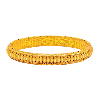 Fashion Gold Plated Traditional Designer Bangles for Women (Pack of 2) SJ_3435