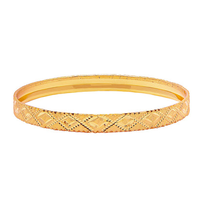 Fashion Gold Plated Traditional Designer Bangles for Women (Pack of 4) SJ_3439