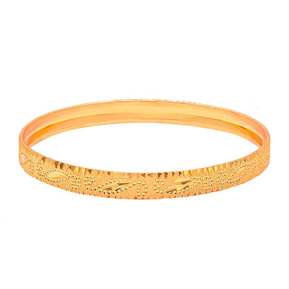 Fashion Gold Plated Traditional Designer Bangles for Women (Pack of 4) SJ_3440