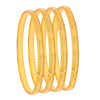 Shining Jewel Fashion Gold Plated Traditional Designer Bangles for Women (Pack of 4) SJ_3442