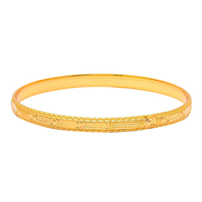 Fashion Gold Plated Traditional Designer Bangles for Women (Pack of 4) SJ_3442