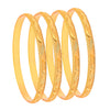 Fashion Gold Plated Traditional Designer Bangles for Women (Pack of 4) SJ_3443