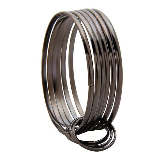 Shining Jewel Casual & Western Style Metal Fashionable Antique Gold Plated Bangles for Girls and Women SJ_3450_(G)_2.6