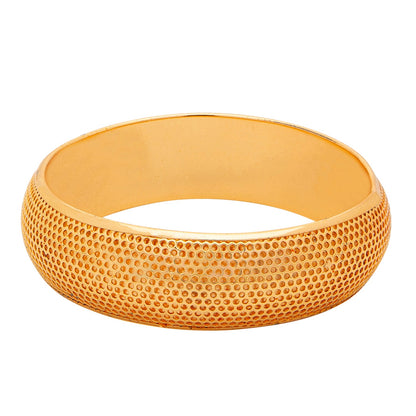 Shining Jewel Casual & Western Style Metal Fashionable Rose Gold Bangles for Girls and Women (SJ_3455_2.6_RG)