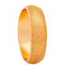 Shining Jewel Casual & Western Style Metal Fashionable Rose Gold Bangles for Girls and Women (SJ_3455_2.6_RG)
