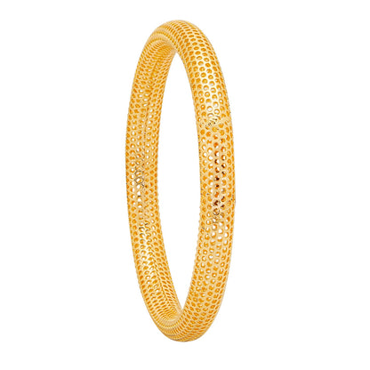 Shining Jewel Casual & Western Style Metal Fashionable Rose Gold Bangles for Girls and Women (Pack of 2)  (SJ_3458_2.4_G)
