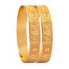 Shining Jewel Gold Plated Traditional Handcrafted Stylish Designer Bangles for Women (Pack of 2) SJ_3489_2.4