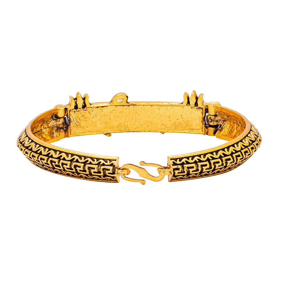 Attention-Getting Design High Quality Gold Plated Bracelet for Men - Style  C293 - Soni Fashion at Rs 1800.00, Rajkot | ID: 2852052427333