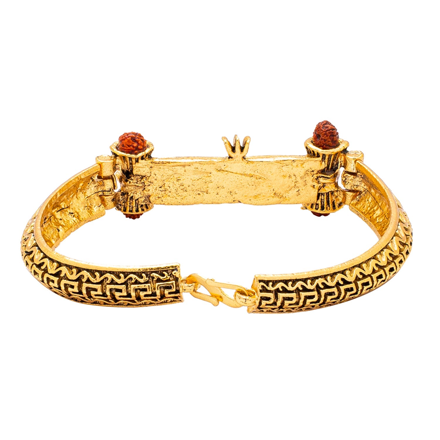 New Fashion Designer Adjustable Free Size Gold Plated Kadli Kada Bracelet  for women/girls (2 Pcs)