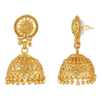 Traditional Gold Jhumkis (SJ_34)