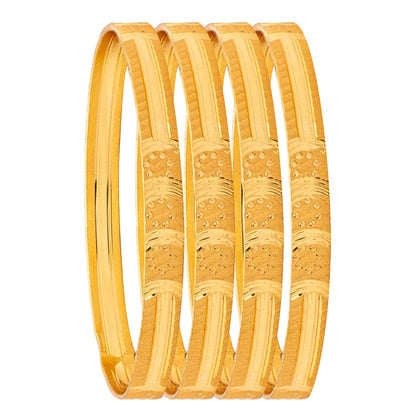 Shining Jewel Tradtitional Indian Handcrafted Designer Fancy Bridal Bangle Set for Women (SJ_3500_2.8)