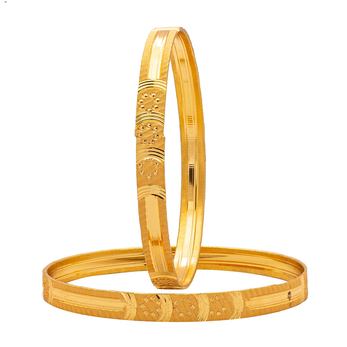 Shining Jewel Tradtitional Indian Handcrafted Designer Fancy Bridal Bangle Set for Women (SJ_3500_2.8)