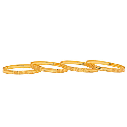 Shining Jewel Tradtitional Indian Handcrafted Designer Fancy Bridal Bangle Set for Women (SJ_3500_2.8)