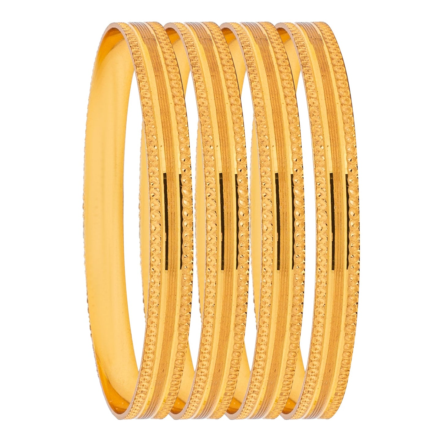 Shining Jewel Tradtitional Indian Handcrafted Designer Fancy Bridal Bangle Set for Women (SJ_3503_2.6)