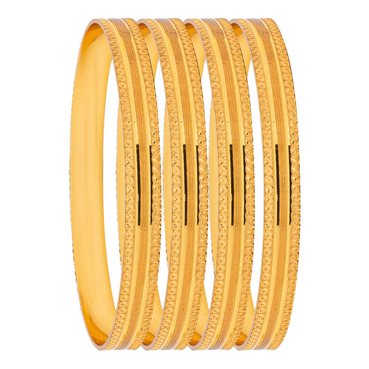 Shining Jewel Tradtitional Indian Handcrafted Designer Fancy Bridal Bangle Set for Women (SJ_3503_2.6)