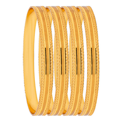 Shining Jewel Tradtitional Indian Handcrafted Designer Fancy Bridal Bangle Set for Women (SJ_3503_2.8)