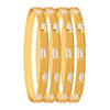 Shining JewelTwo Tone Gold & Silver Plated Traditional Designer Bangles for Women (SJ_3504_2.4)