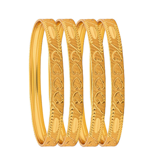 Shining Jewel Tradtitional Indian Handcrafted Designer Fancy Bridal Bangle Set for Women (SJ_3508_2.8)