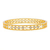 Shining Jewel Gold Plated American Diamond CZ Solitaire Bridal Bangles For Women SJ_3511_2.4