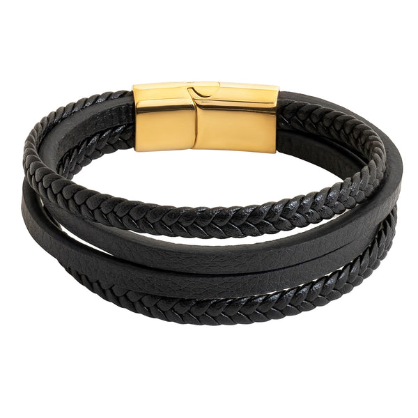 Luxury gold-plated bracelet for men - ZYMALA