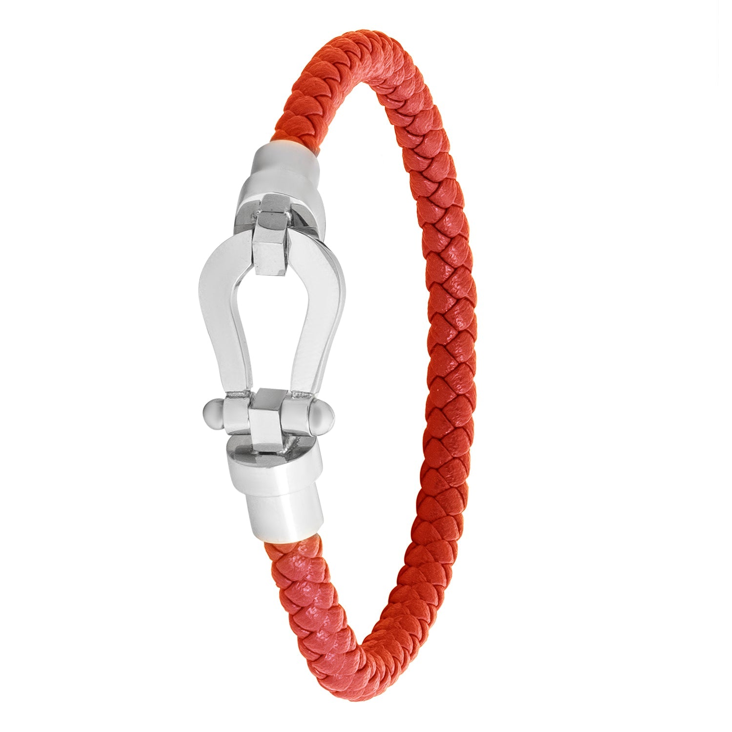JP Clasp Bracelet Red / 6.5