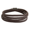 Multilayer Braided Design Brown Leather Bracelet for Men, Boys (SJ_3531_BR)