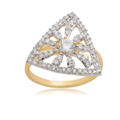 Contemporary & Designer American Diamond Finger Ring (SJ_4104)