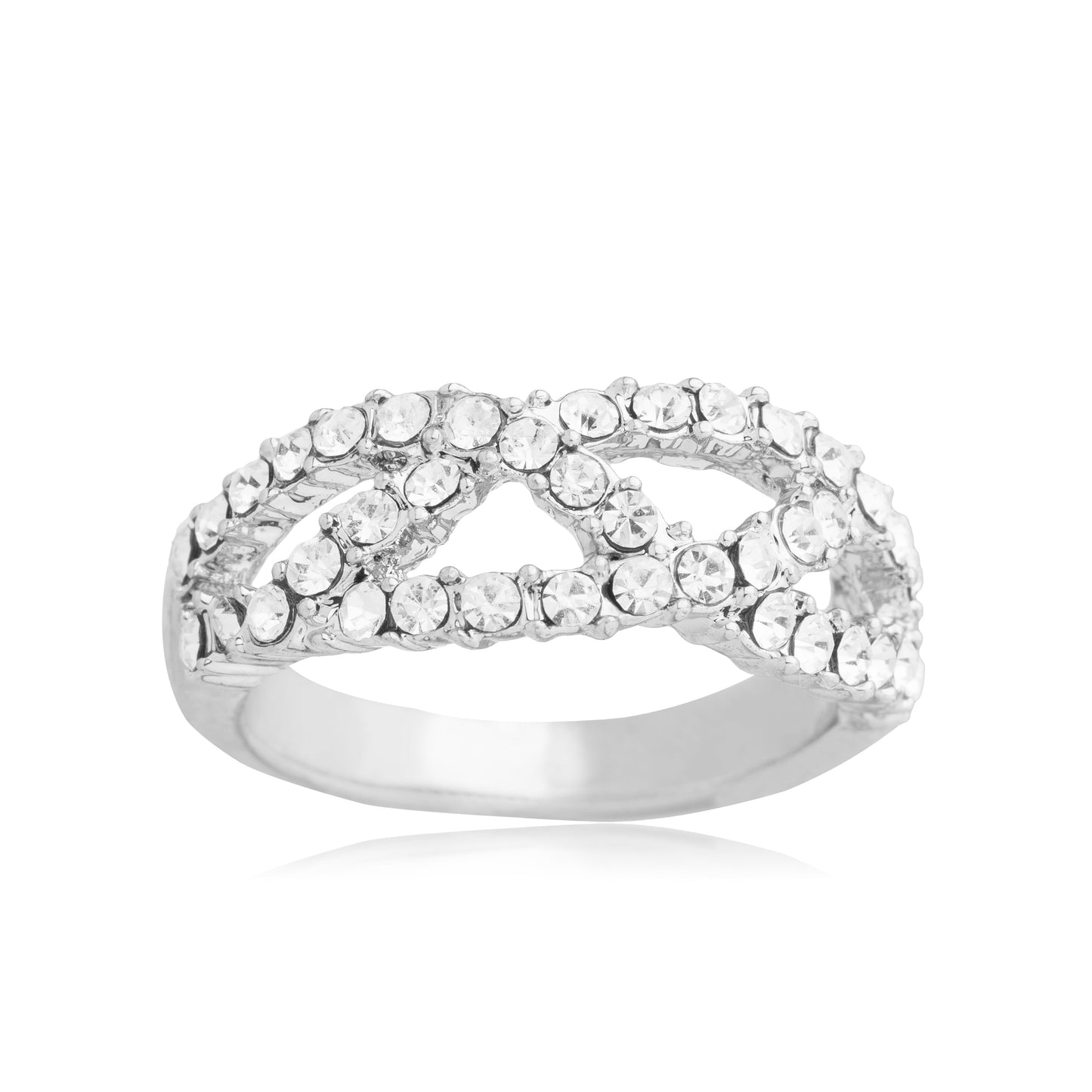 Shining Jewel 925 Silver Contemporary & Designer Finger Ring (SJ_4117)