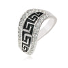 Shining Jewel 925 Silver Contemporary & Designer Finger Ring (SJ_4124)