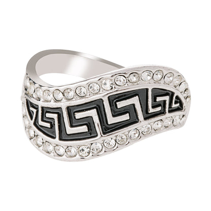 Shining Jewel 925 Silver Contemporary & Designer Finger Ring (SJ_4124)