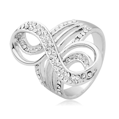 Shining Jewel 925 Silver Contemporary & Designer Finger Ring (SJ_4128)