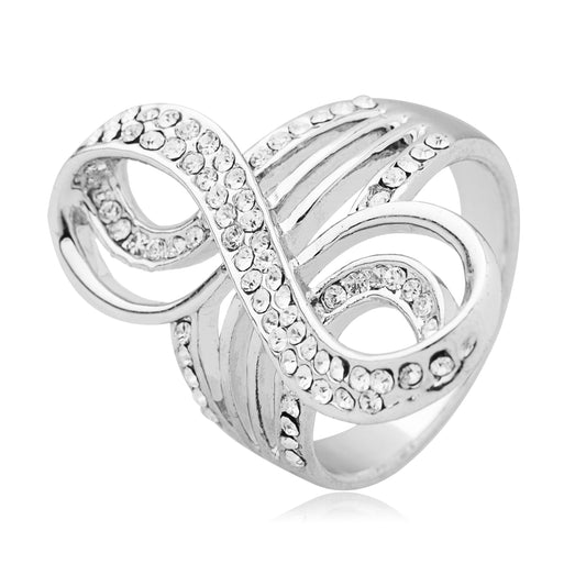 Shining Jewel 925 Silver Contemporary & Designer Finger Ring (SJ_4128)