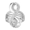 Shining Jewel 925 Silver Contemporary & Designer Finger Ring (SJ_4128)