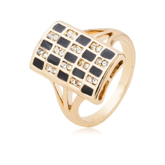 Shining Jewel Contemporary & Designer American Diamond Finger Ring (SJ_4129)