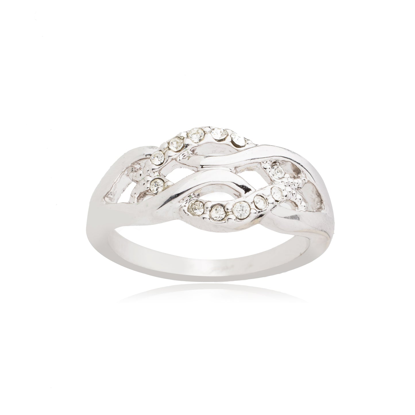 Shining Jewel 925 Silver Contemporary & Designer Finger Ring (SJ_4131)