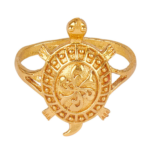 24K Gold Plated Tortoise Finger Ring (SJ_4180)