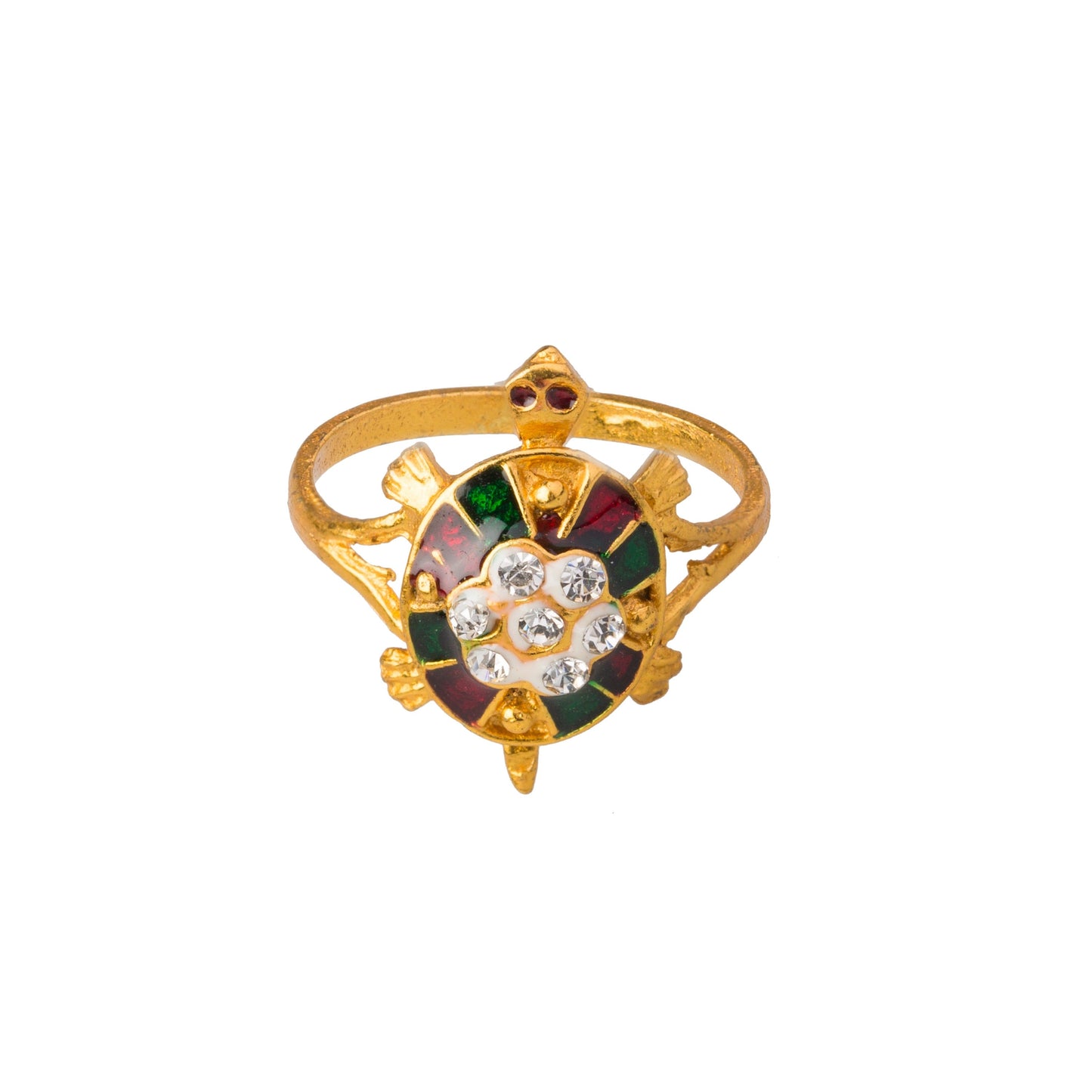 24K Gold Plated Tortoise Finger Ring (SJ_4183)