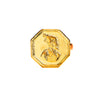 Pure Copper Plated Shivaji Maharaj Finger Ring For Men (SJ_4245) - Shining Jewel